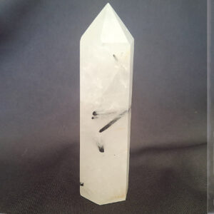 Quartz, Tourmalated Tower 77gm9 cm