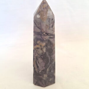 Flourite opal, Purple with smal caverns. 71gm, 8cm