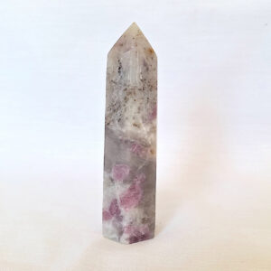 Tourmaline, Pink Tourmaline Tower 8cm 51 gm