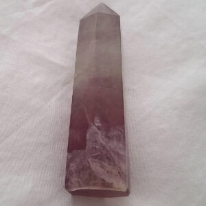 Flourite Light green and pink tower, 68gm, 7+cm