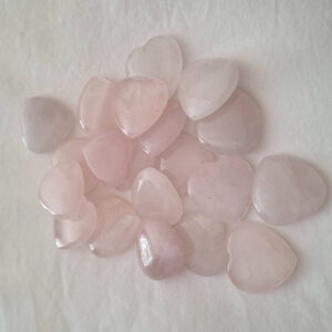Rose Quartz Hearts 2 cm
