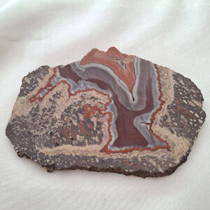 Jasper - Breciated Jasper Slab 149 gm 13cmx8cm Unpolished
