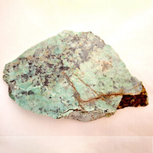 Jade, Transvaal Jade.South African. Slab 7x6cm  85 gm