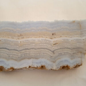 Agate - Blue Lace Agate  Slab 92 gm,  +- 7,5x3,5cm