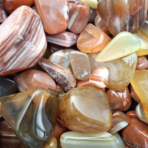 Little Bag of Magic Agate Tumbled stones +-50gms