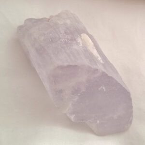 Kunzite - Gem Quality, raw, 90 gm, purple, UV