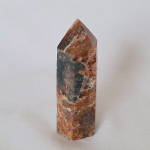 Apatite Blue with Sunstone tower 55 gm