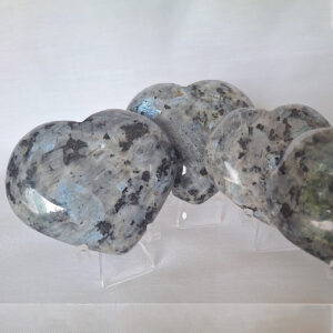 Larvakite Heart approx 80gm
