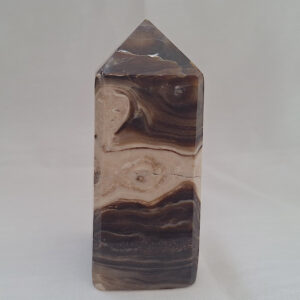Chocolate Calcite Tower 240gm