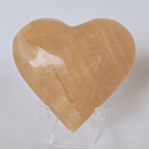 Calcite Orange Heart 82Gm