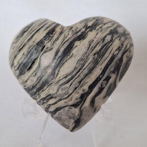 Jasper - Zebra Jasper Heart 37 gm