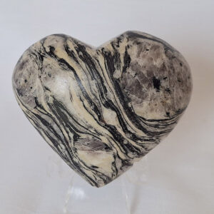 Jasper - Zebra Jasper Heart 73gm