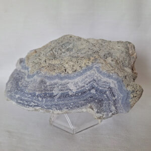 Agate - Blue lace agate +- 550gm