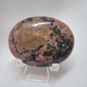 Rhodonite Palm Stone 54gm