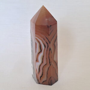 Agate - Silk wrapped Agate Tower 63 gm