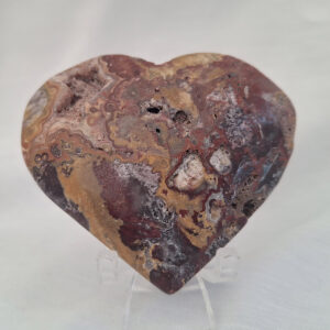 Mexican Red agate Heart 64 gm