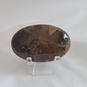 Volcanic Agate UV Palm Stone 44gm