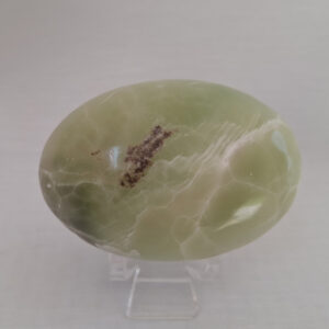 Jasper - Fingerprint Jasper Palm Stone 131gm