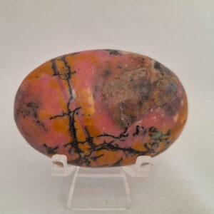 Rhodonite Palm Stone 78gm