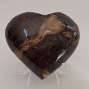 Chocolate Calcite Heart 44 gm