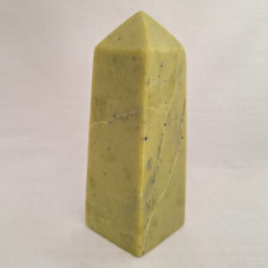 Yellow Serpentine Tower 142gm
