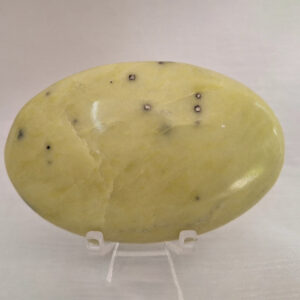 Yellow Serpentine Palm Stone 127gm
