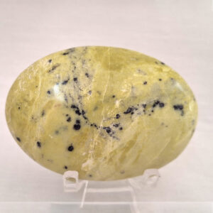 Yellow Serpentine Palm Stone 82gm