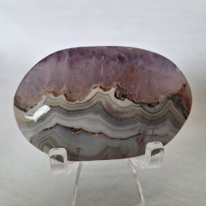 Amethyst With Agate Palm Stone 44gm