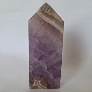Amethyst With Agate Tower 94gm