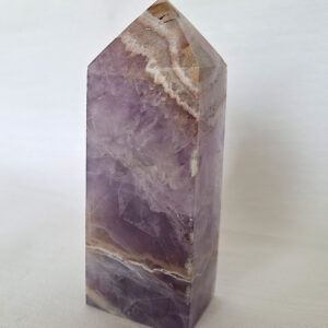 Amethyst With Agate Tower 92gm