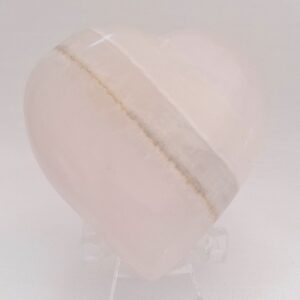 Calcite Pink Heart 73gm