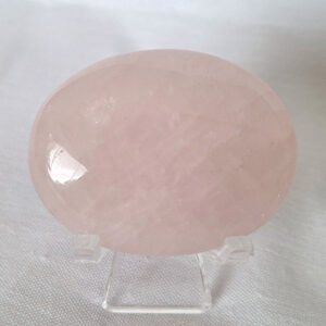 Rose Quartz Palm Stone 40gm